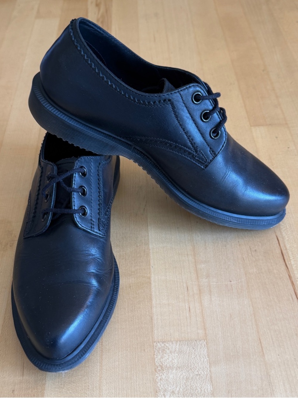 Doc Dr. Martens Trulia Temperley Smooth Leather Oxford Shoes Women's Size 7